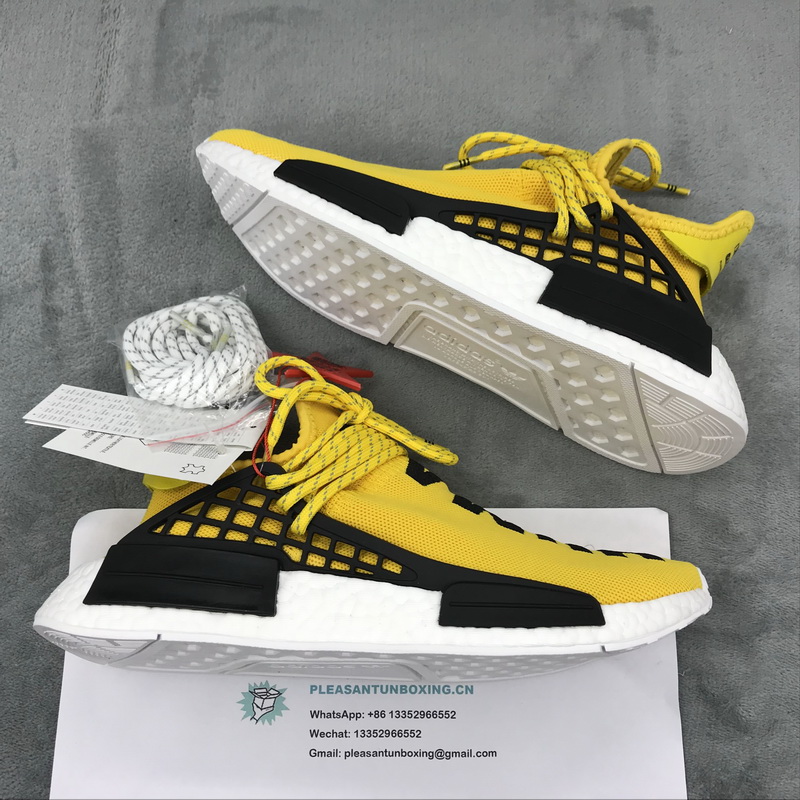 Authentic AD Human Race NMD x Pharrell Williams Yellow